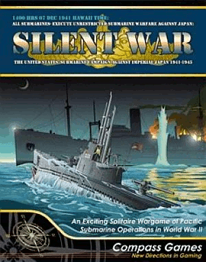 Silent War hot - US Submarine Combat vs. Japan (2005) - Compass Games (UNPUNCHED)