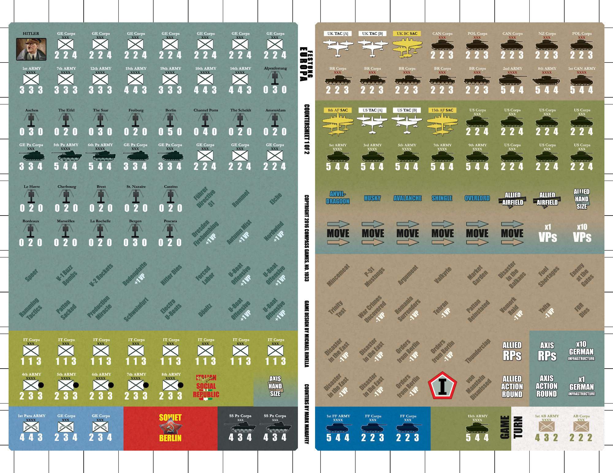 Festung Europa: The Campaign for Western Europe, 1943–1945