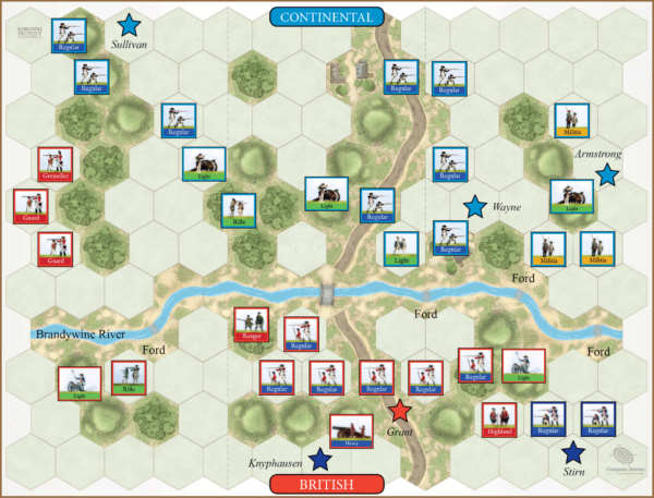 Commands & Colors: Tricorne Expansion – The American Revolution War Expansion Kit 1 – The French & More!