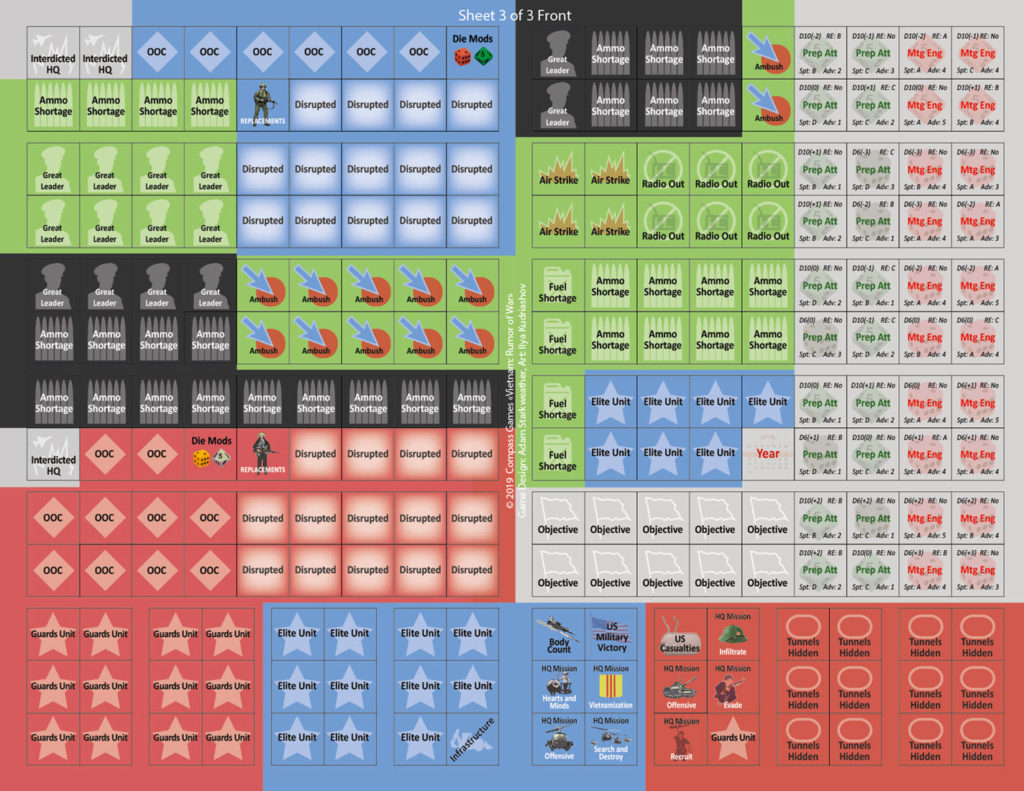Vietnam Rumor of War Compass Games