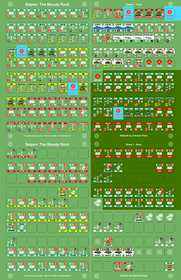 Saipan The Bloody Rock Compass Games