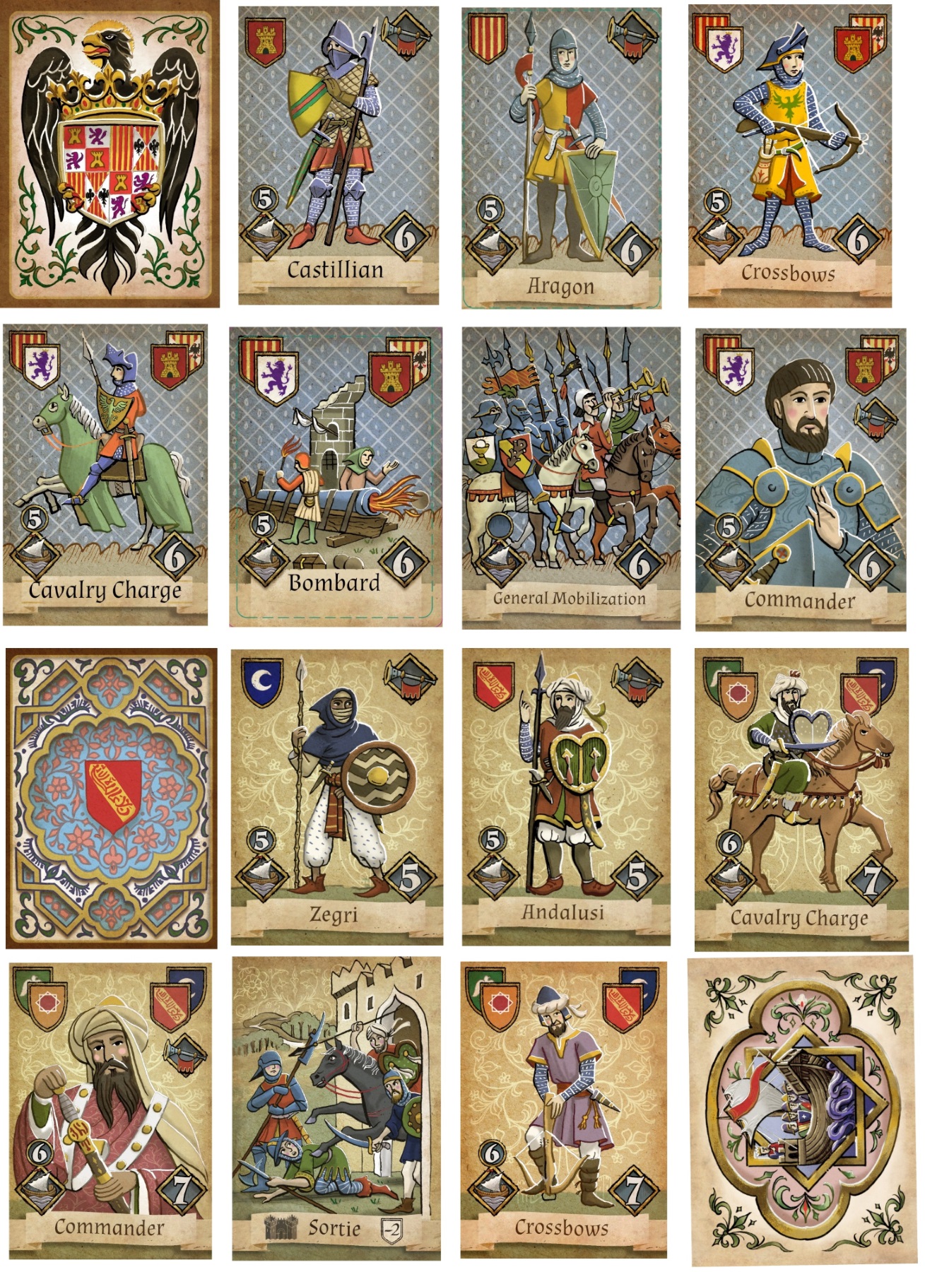 Granada Last Stand of the Moors, 14821492 Compass Games