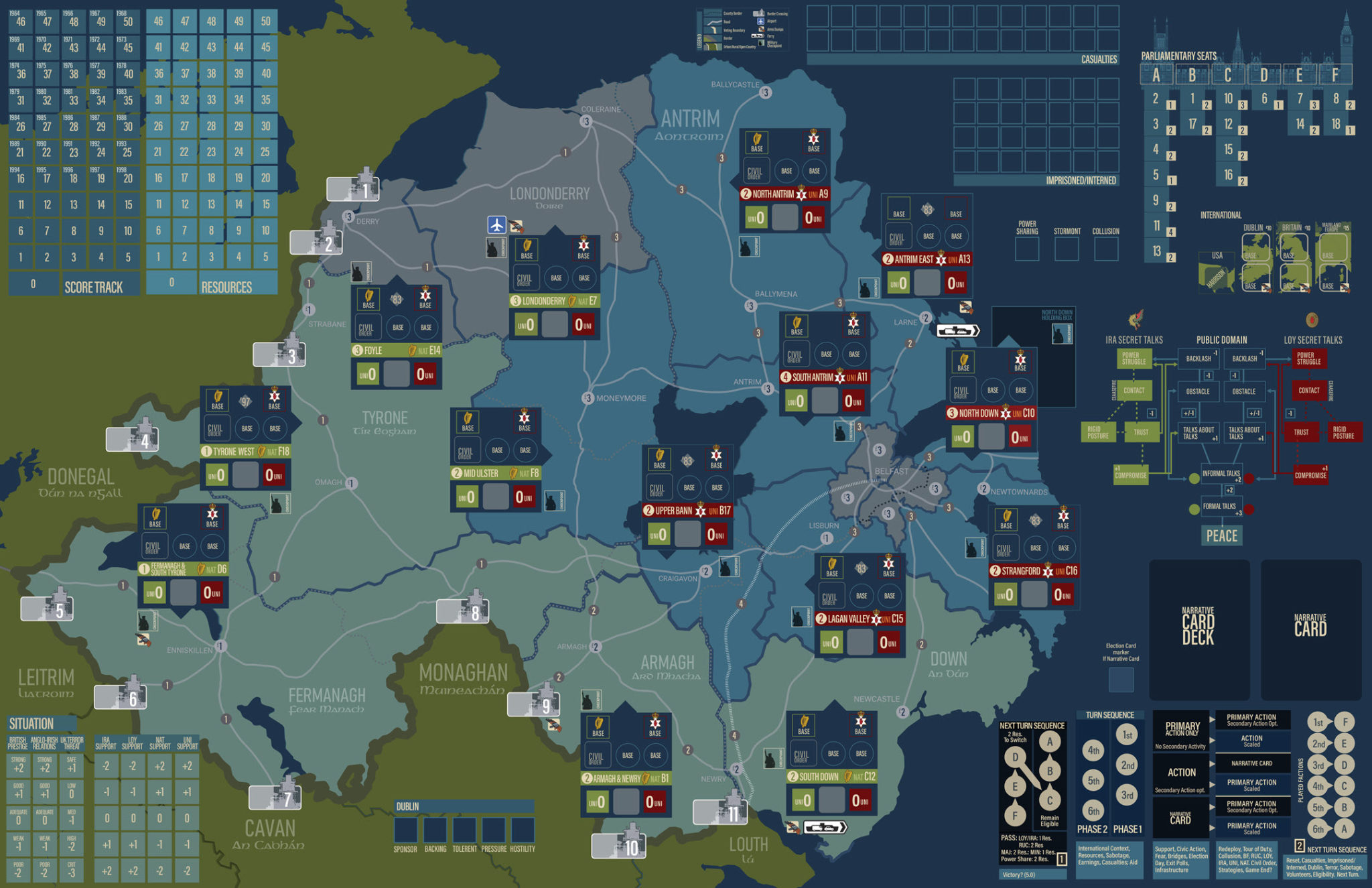 The Troubles Shadow War in Northern Ireland Compass Games