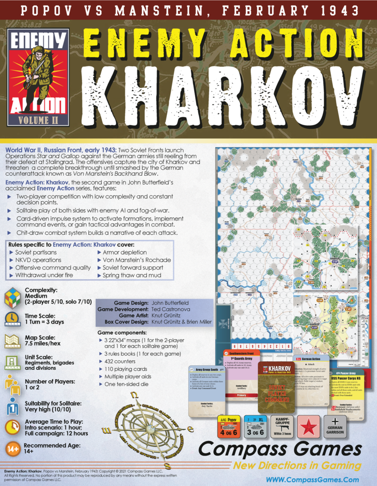 Enemy Action Kharkov Compass Games