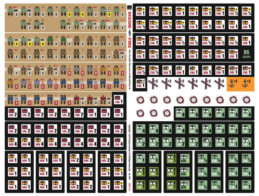 Oceans of Fire Compass Games