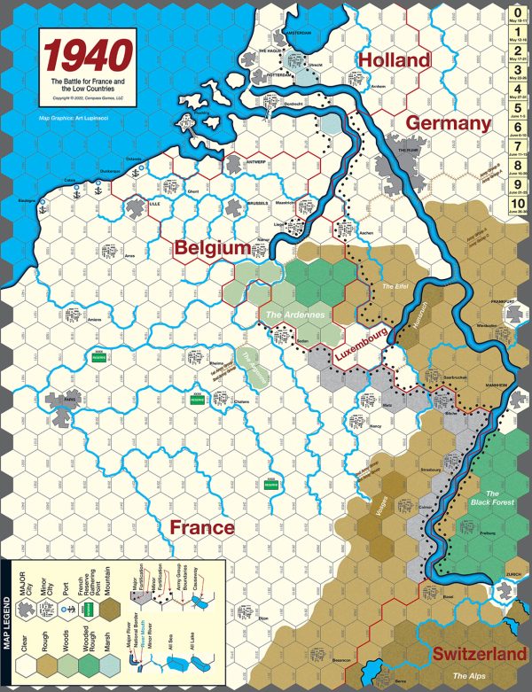 1940 game map