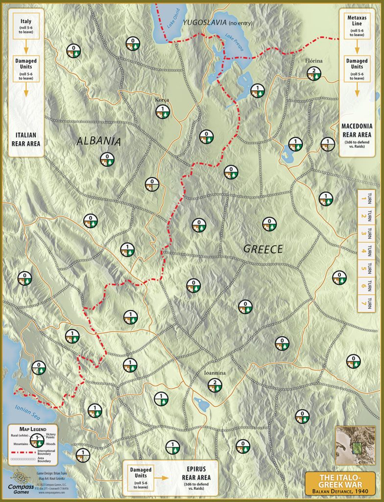 Brief Border Wars 2 (Pay Later) Compass Games