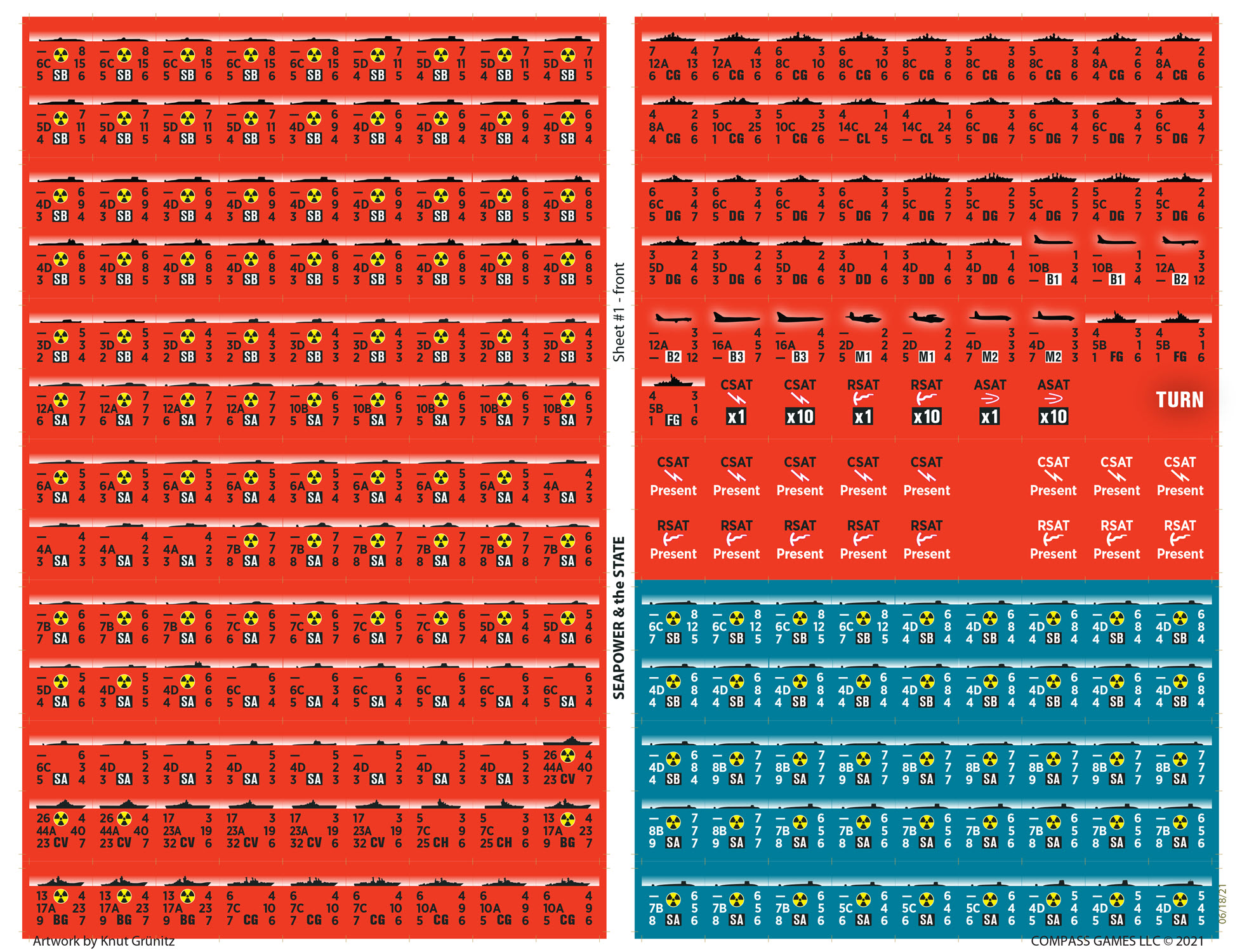 Counter sheet #1 (front)