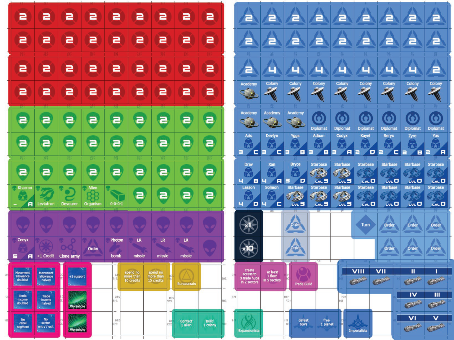 Galaxy Force Battles of the Fallen Stars (Pay Later) Compass Games