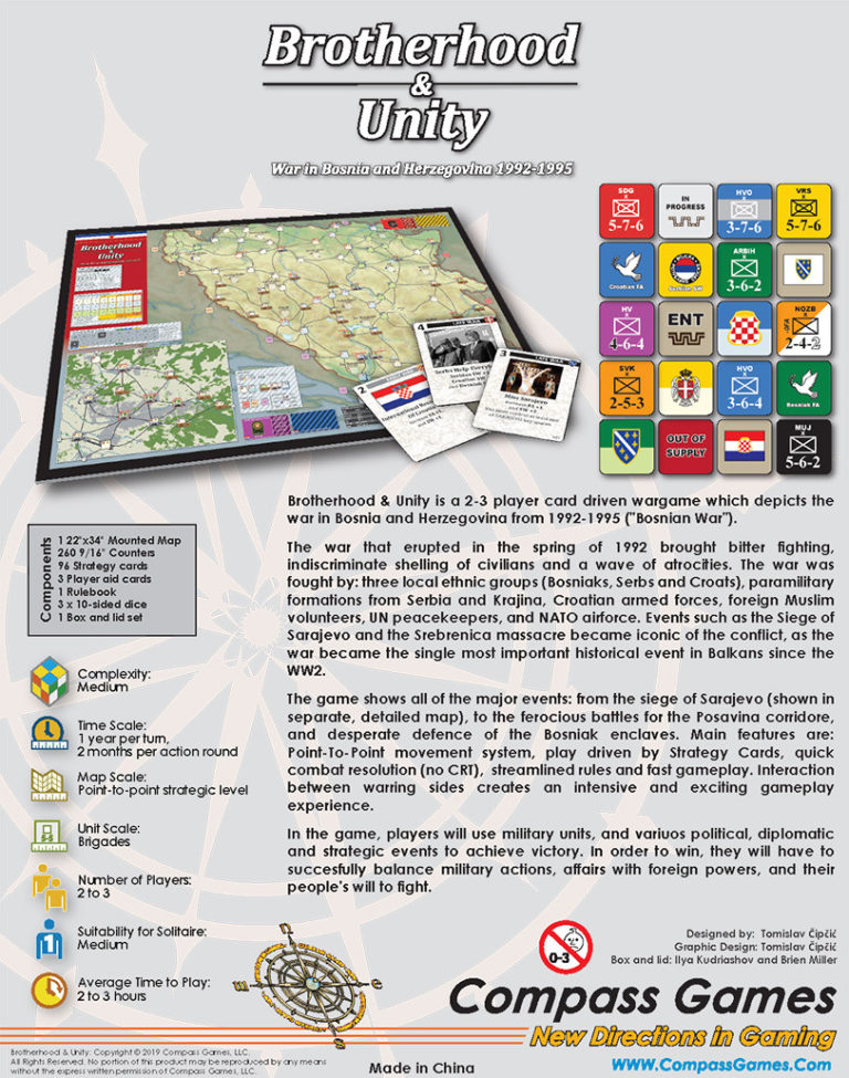Brotherhood & Unity Compass Games
