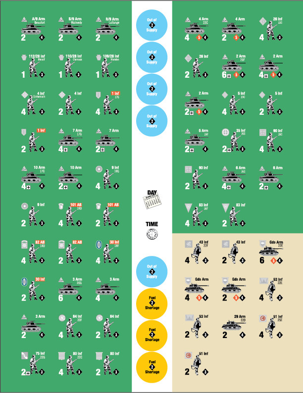 WWII Commander Battle of the Bulge Compass Games
