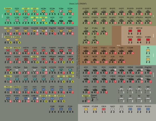Rommel Gloire A Kasserine Jeux Carte 3D Jeu Simulation International
