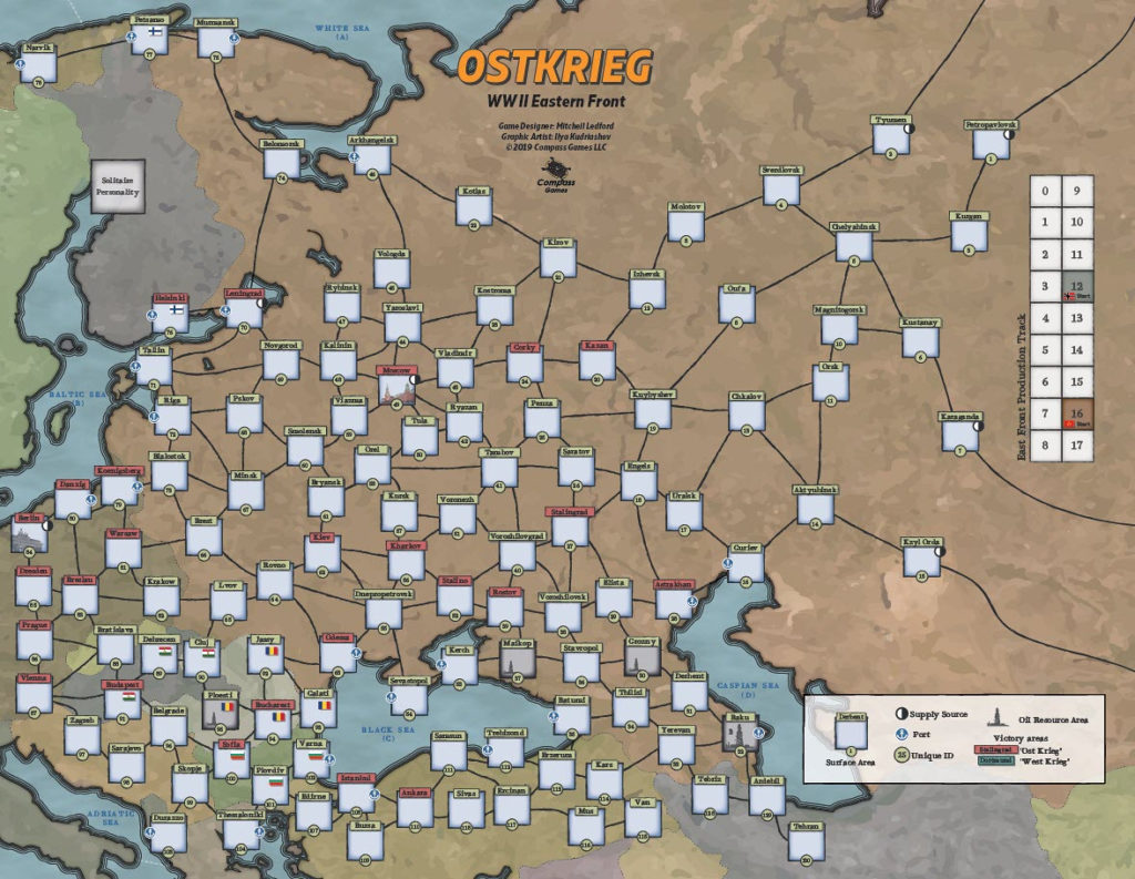 Ostkrieg WW II Eastern Front Compass Games