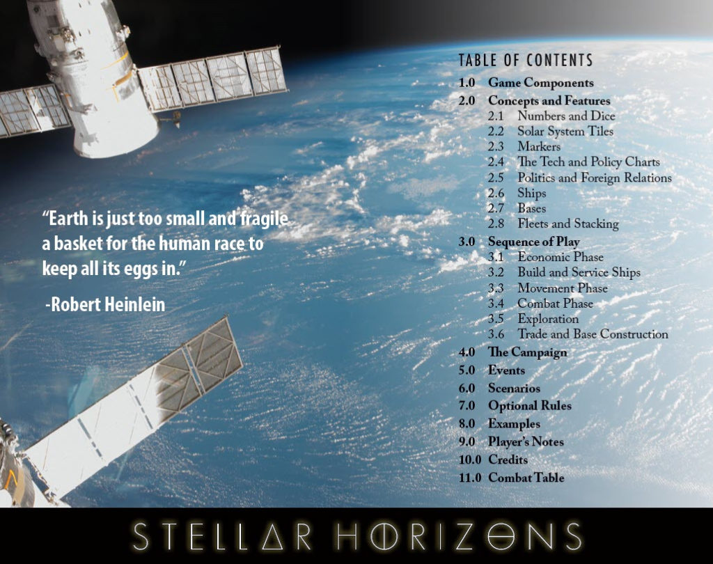 Stellar Horizons Compass Games