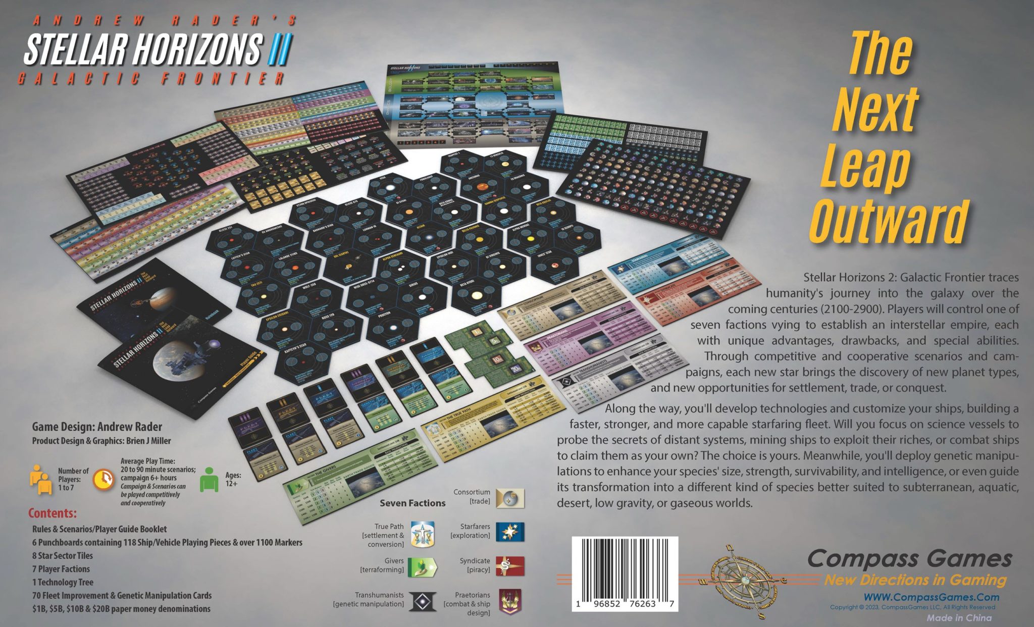 Stellar Horizons 2 Galactic Frontier (Pay Later) Compass Games