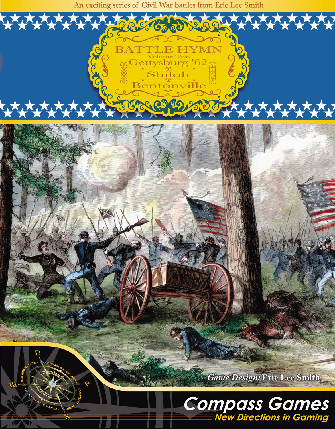 Battle Hymn Vol. 2 Shiloh and Bentonville (Pay Later) Compass Games
