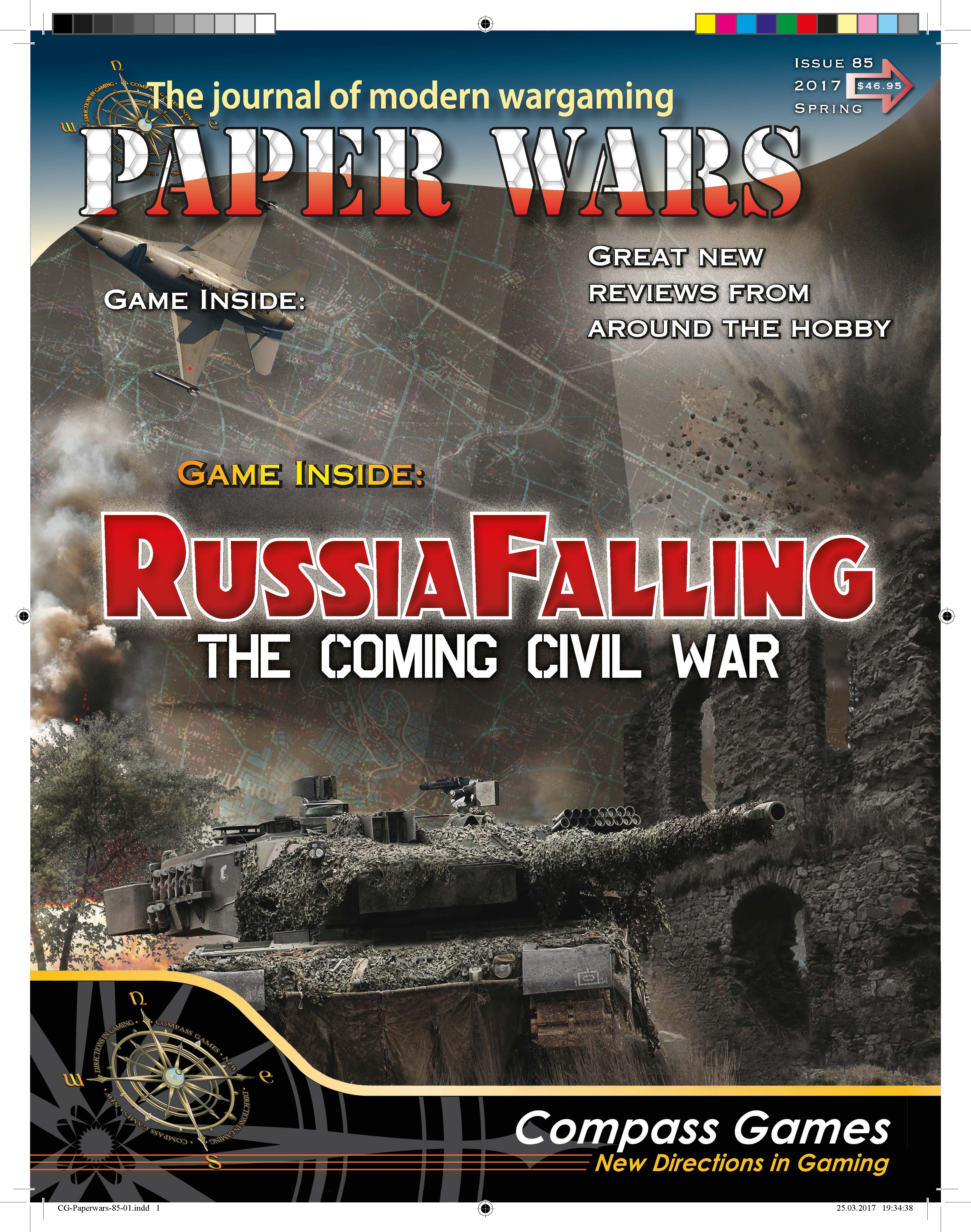 Issue 85: Magazine & Game (Russia Falling) – Compass Games