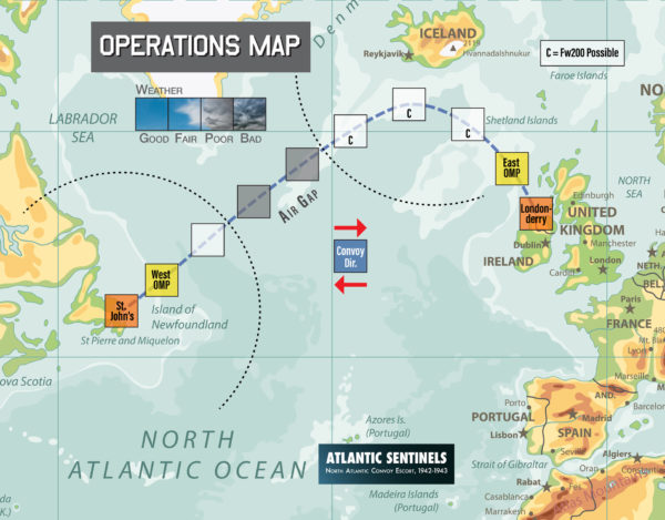 Atlantic Sentinels Operations Map