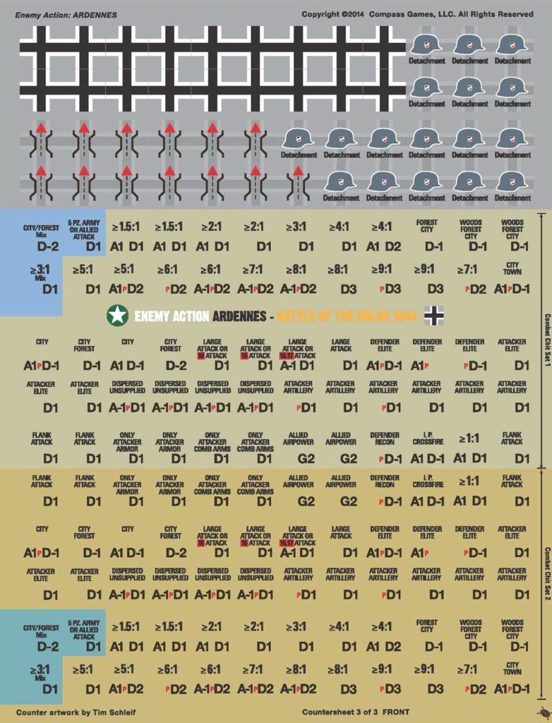 Enemy Action Ardennes Compass Games
