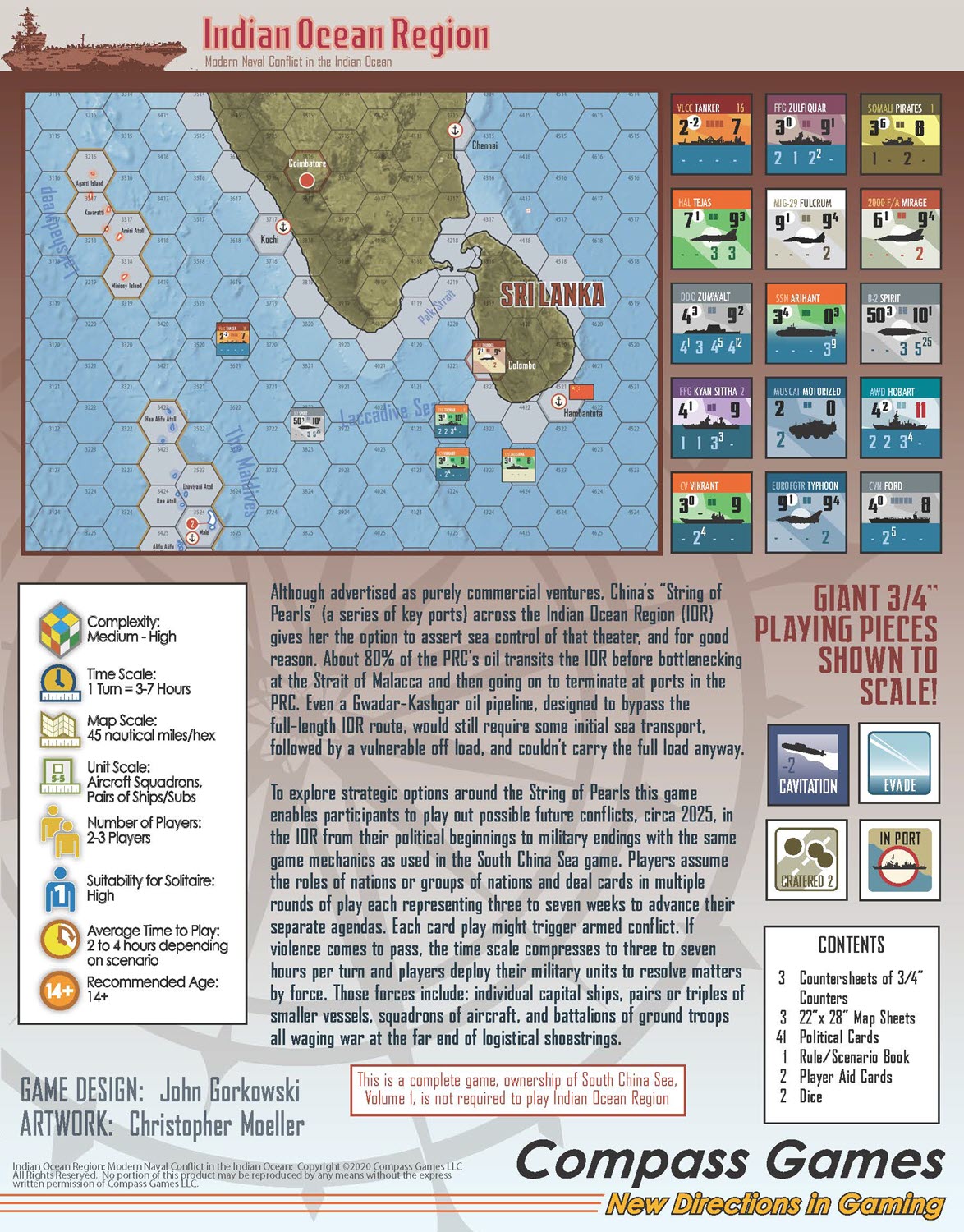 Indian Ocean Region – Compass Games