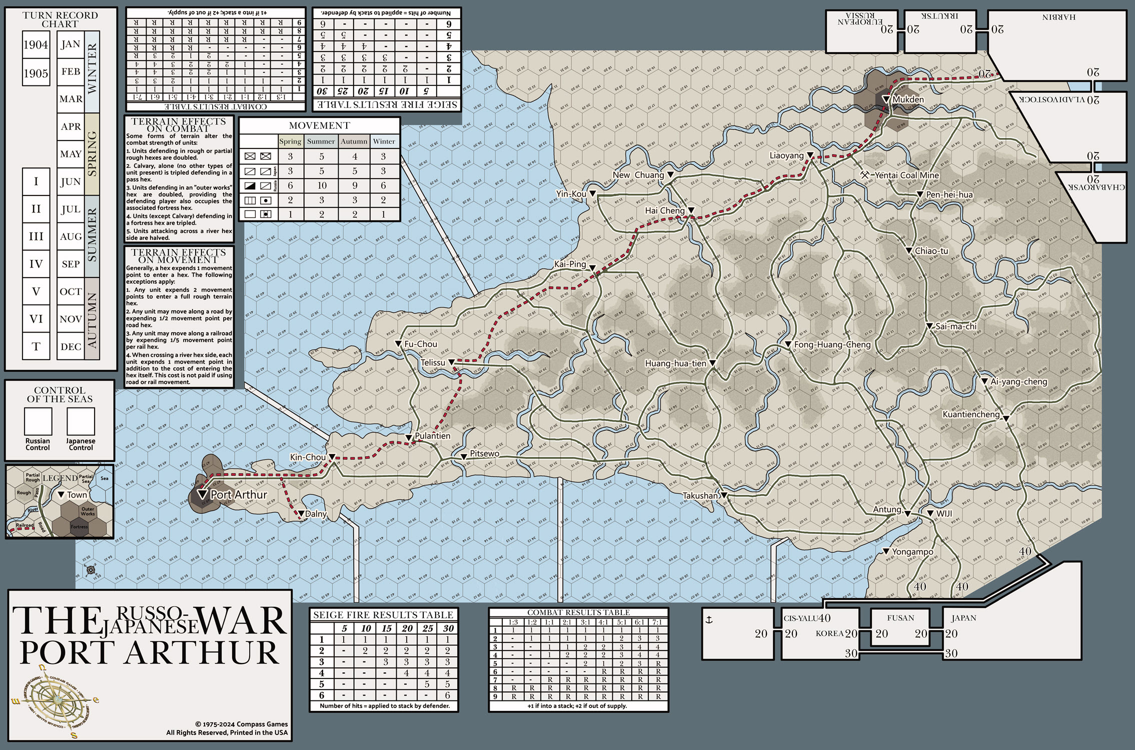 The Russo-Japanese War (Pay Later) – Compass Games The Russo-Japanese War (Pay Later) – Compass Games