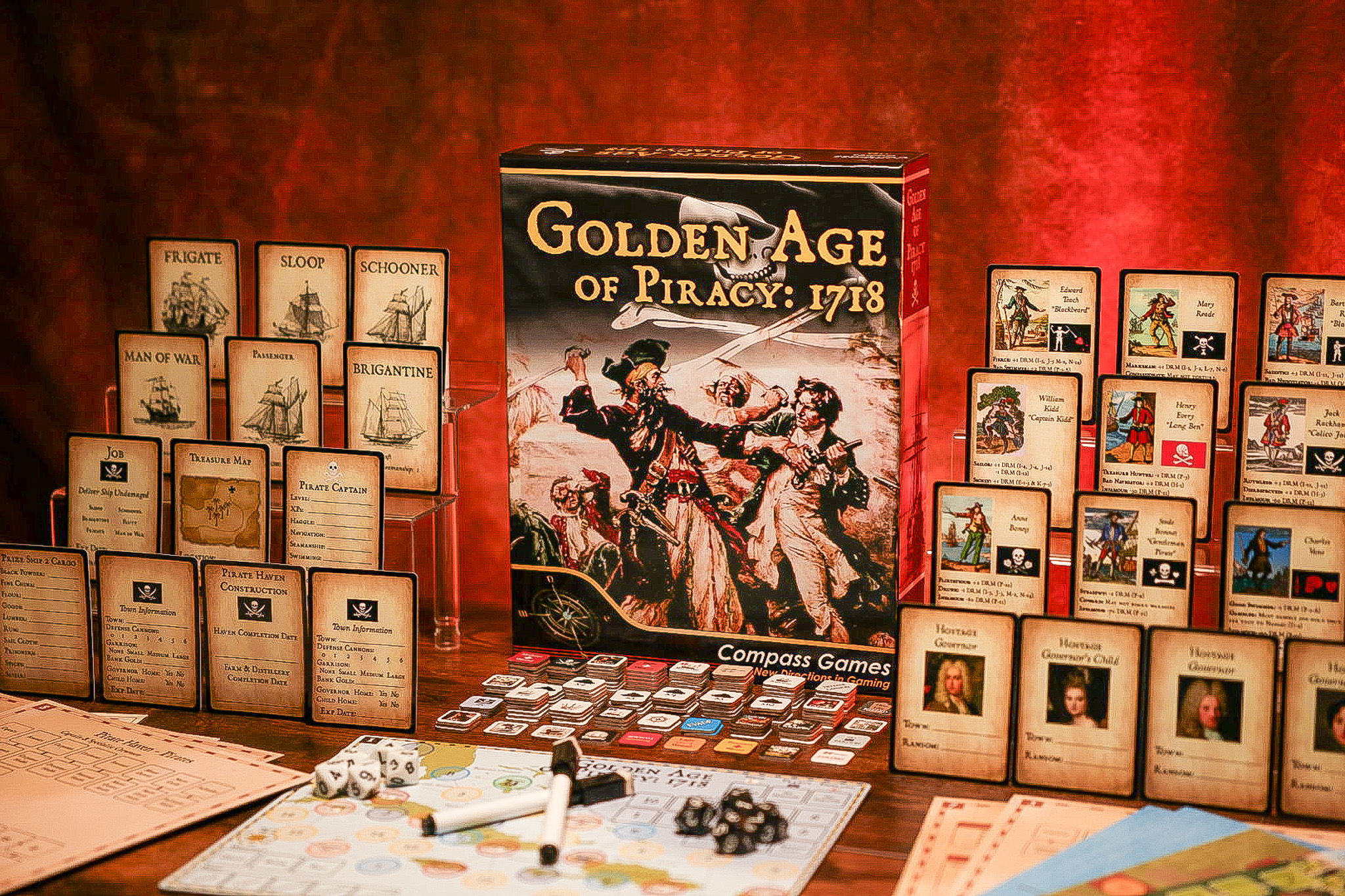 Golden Age of Piracy: 1718 – Compass Games