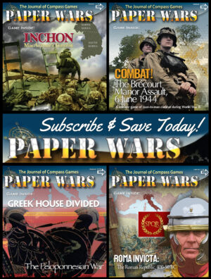 Paper Wars Subscription: Issues 113 to 116 - With Game - International Shipping