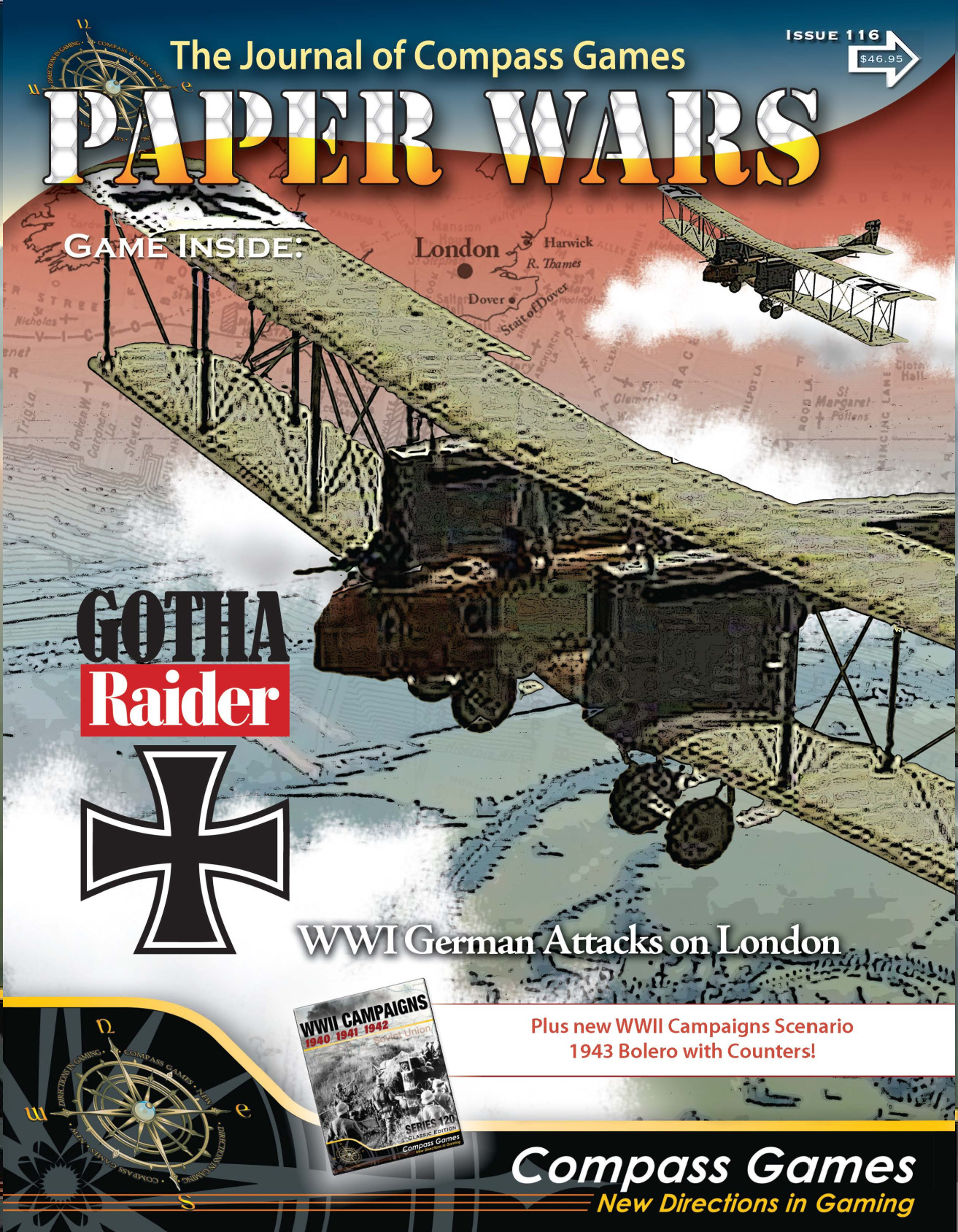 Issue 116: Magazine & Game (Gotha Raider)