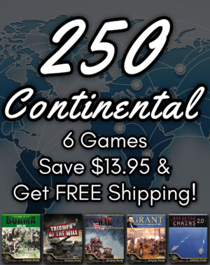 250 Continental (International - NO Australia, Save $13 & FREE Shipping!)