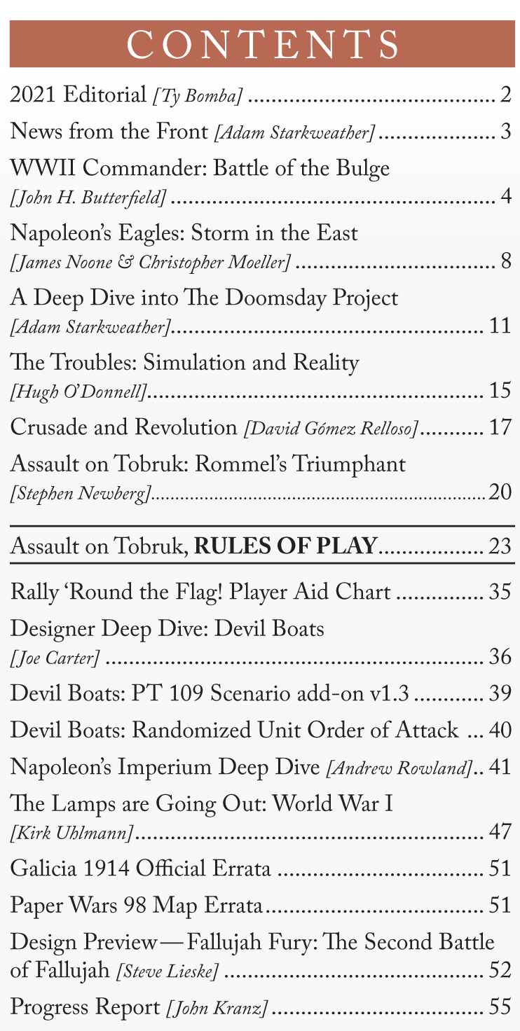Issue 99: Magazine & Game (Assault on Tobruk) - Image 2