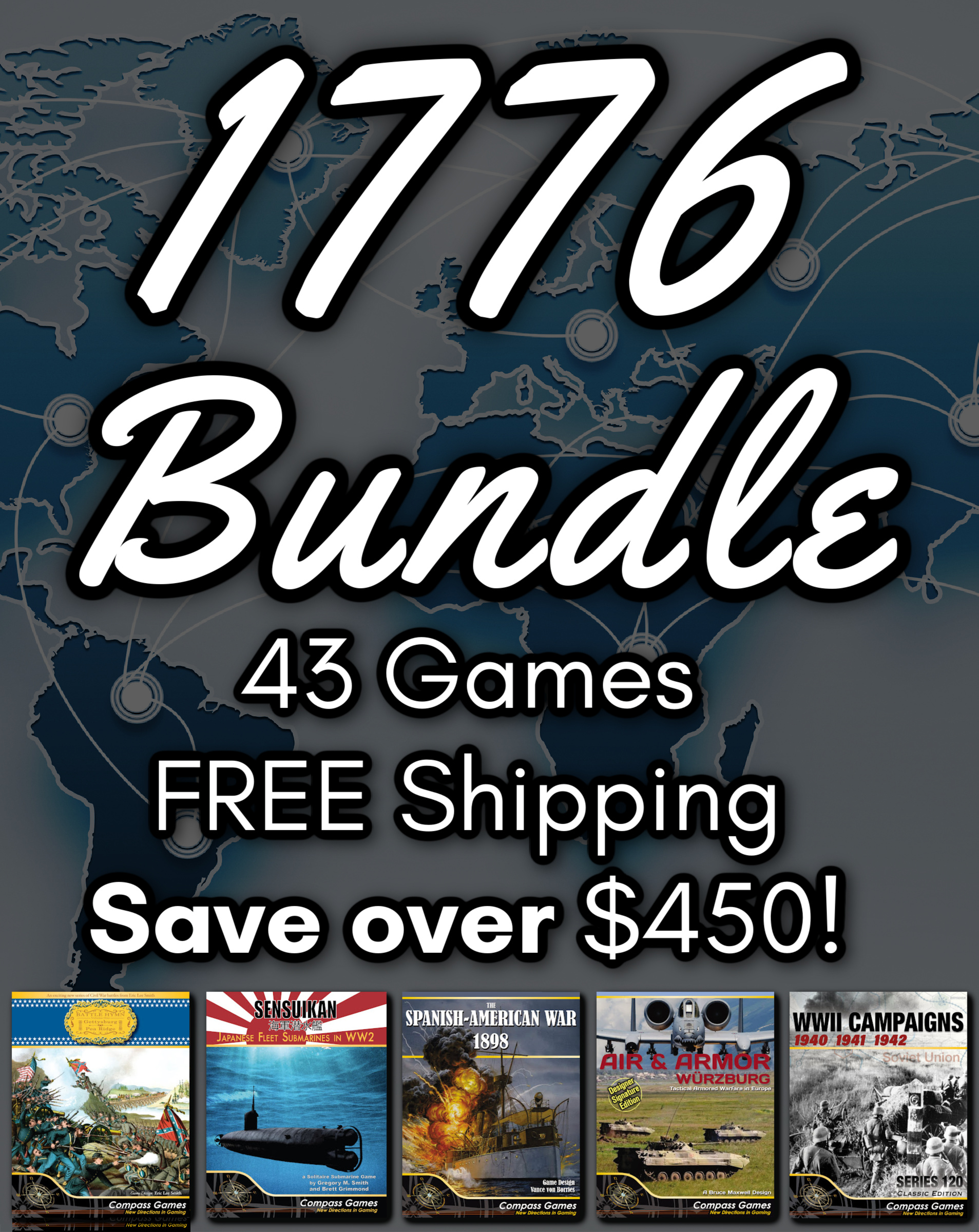 🇺🇸 1776 Bundle 🇺🇸 (International - NO Australia, FREE Shipping, Save Over $450)