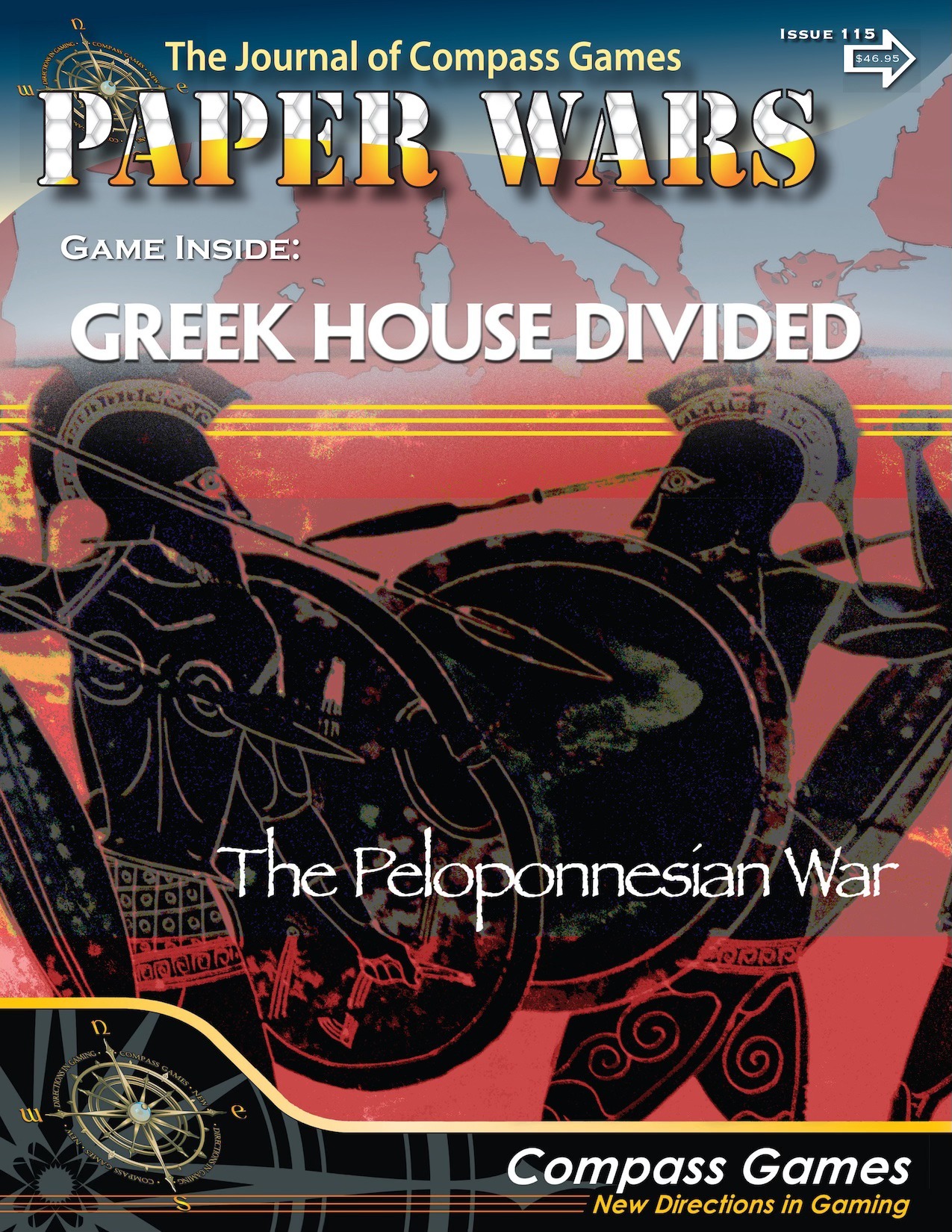 Issue 115: Magazine & Game (Greek House Divided)