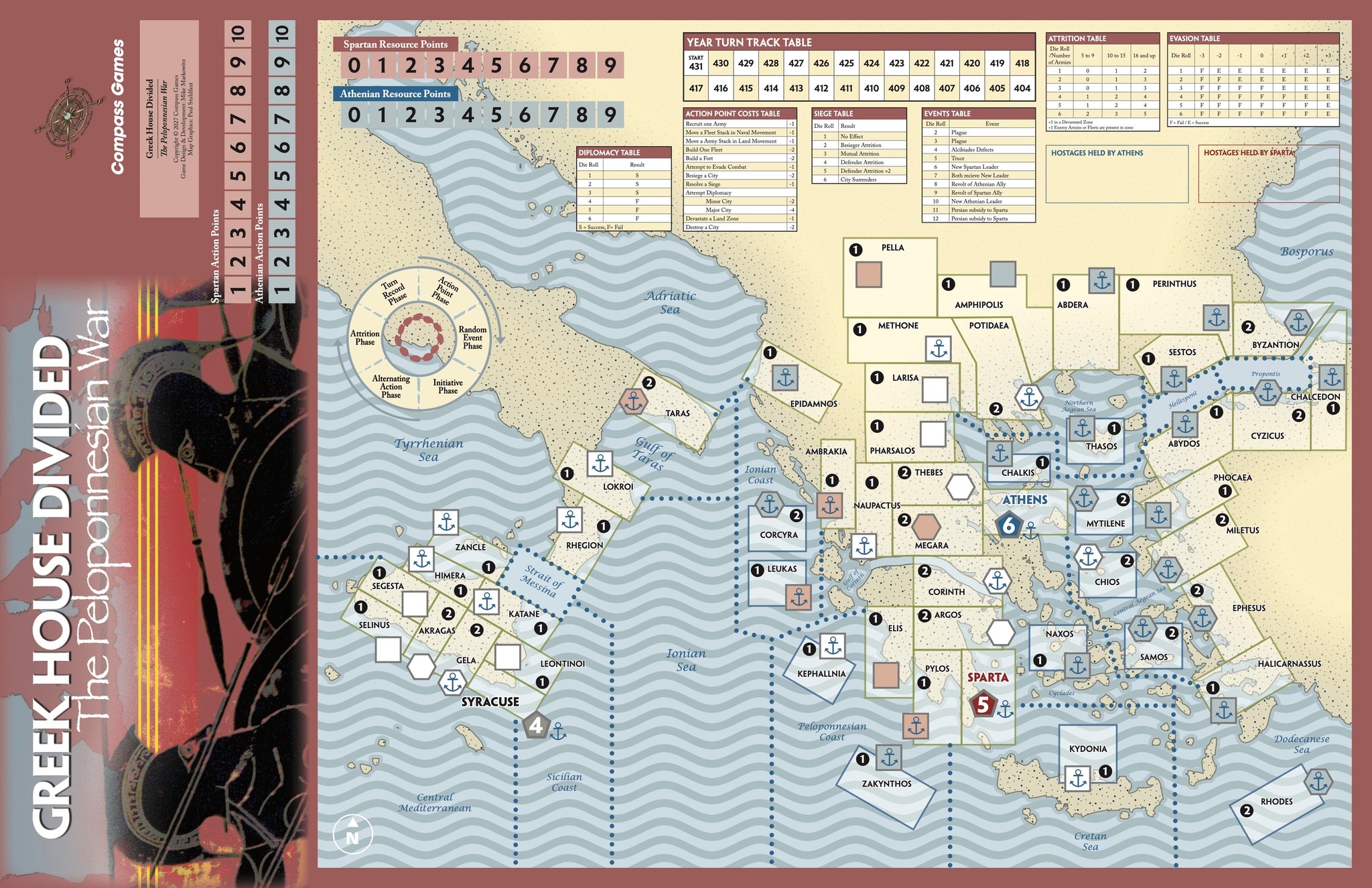 Issue 115: Magazine & Game (Greek House Divided) - Image 2