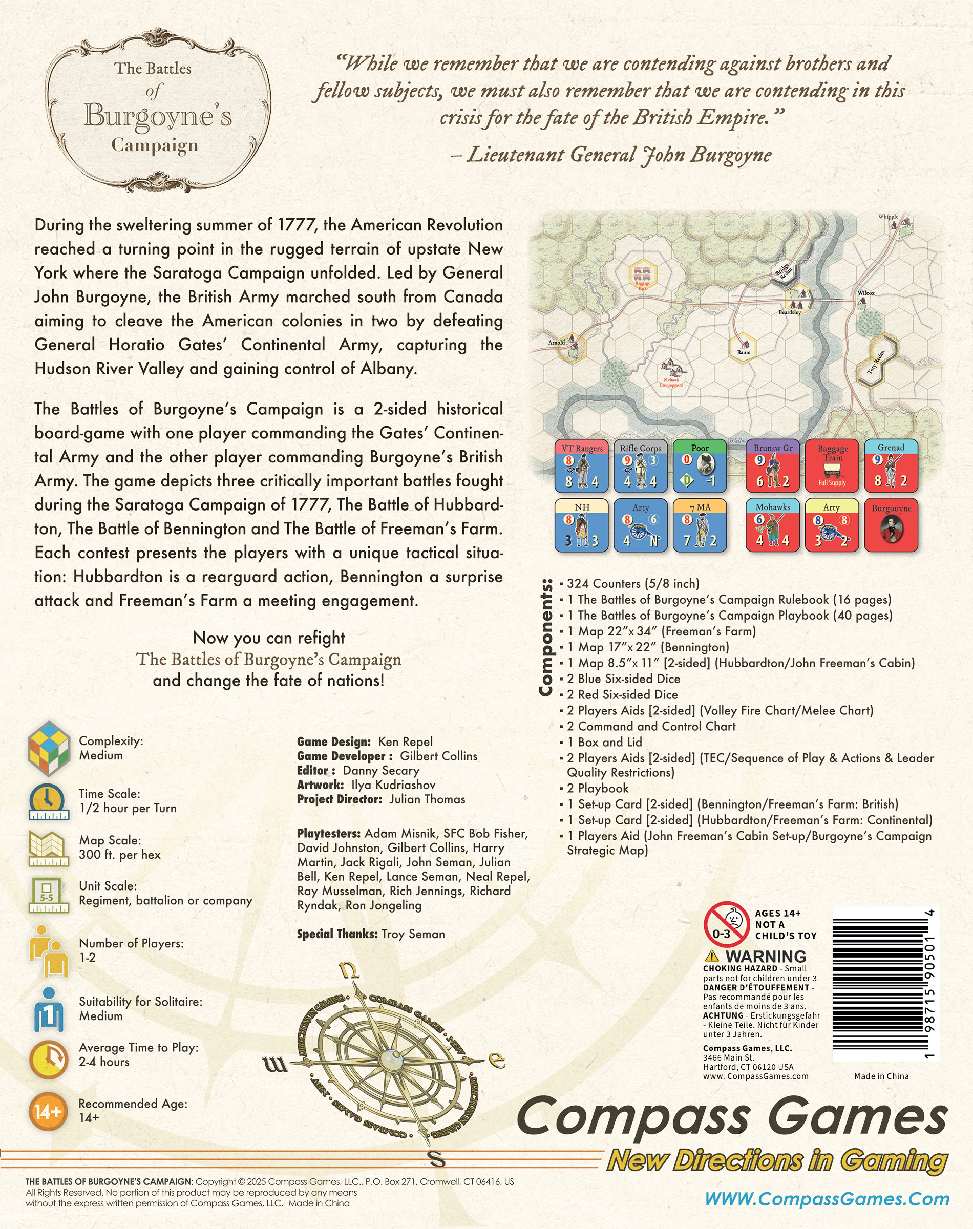 The Battles of Burgoyne's Campaign (Pay Later) - Image 9