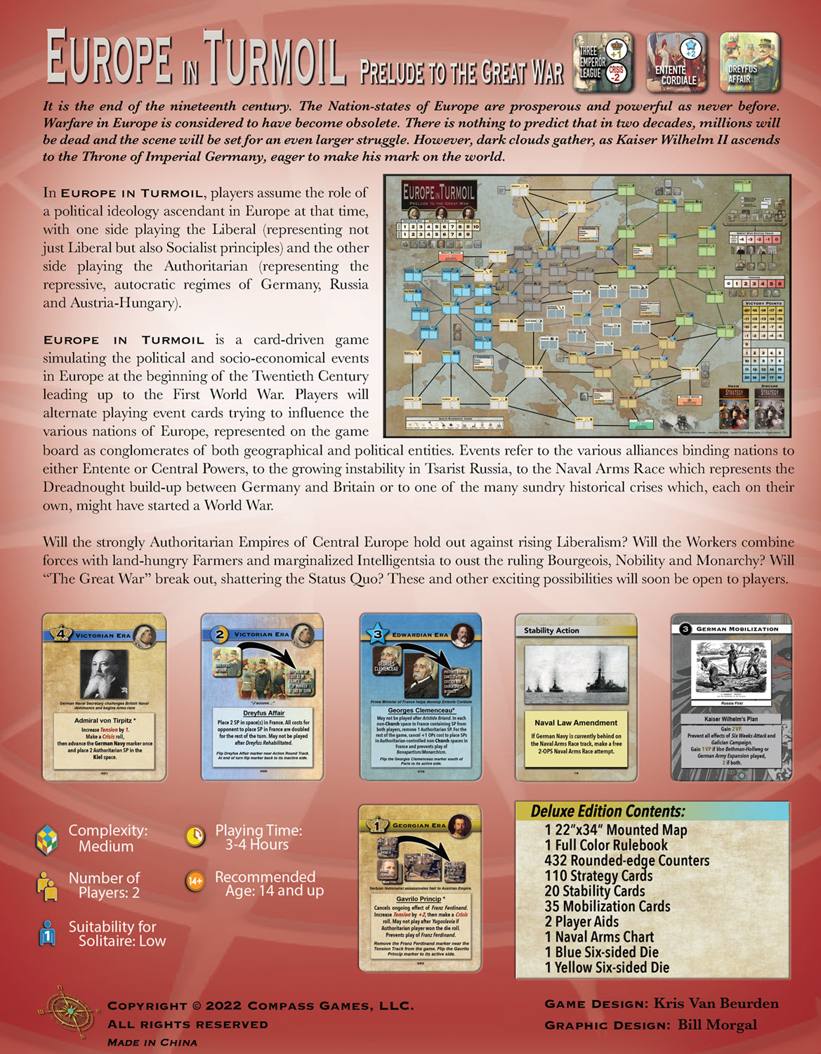 Europe in Turmoil: Prelude to The Great War, Deluxe Edition - Image 2