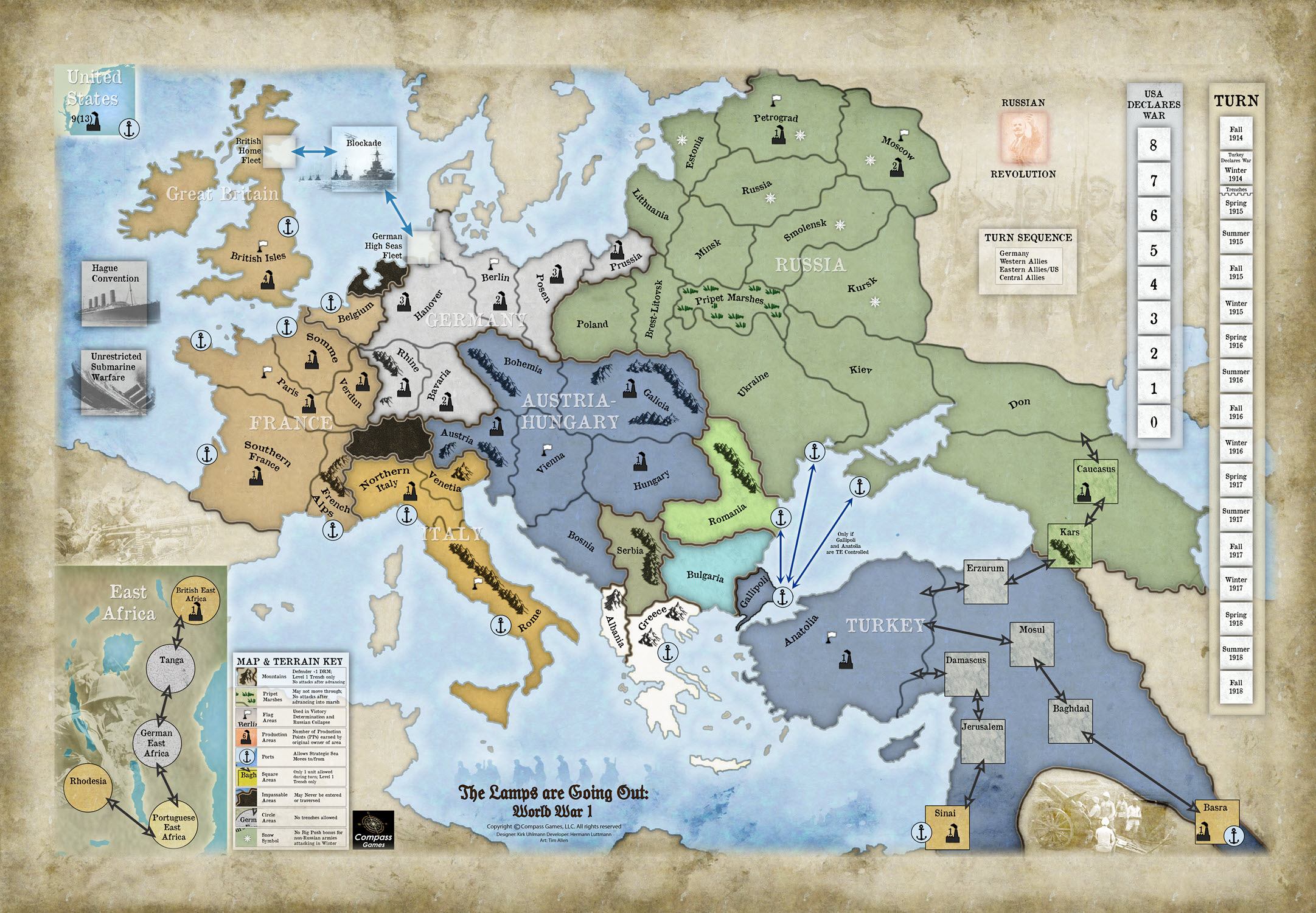 The Lamps are Going Out: World War 1, 2nd Edition (Pay Later) - Image 3