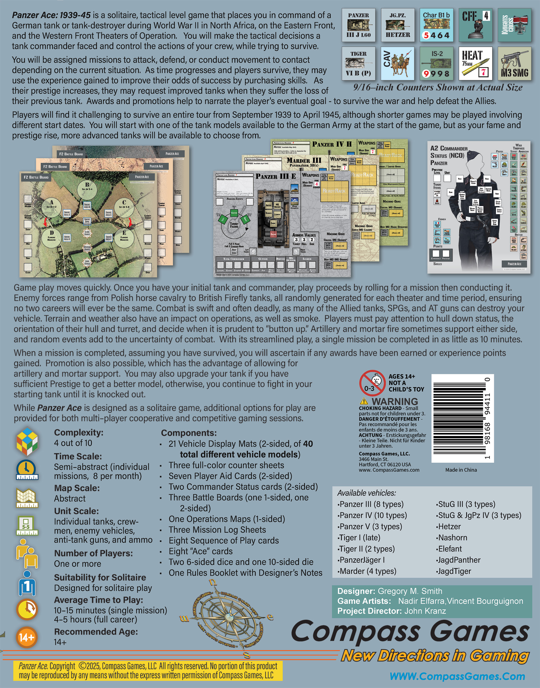 Panzer Ace: 1939-45 (Pay Later) - Image 2