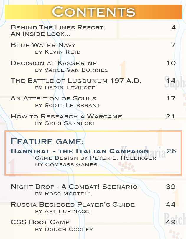 Issue 95: Magazine & Game (Hannibal) - Image 3
