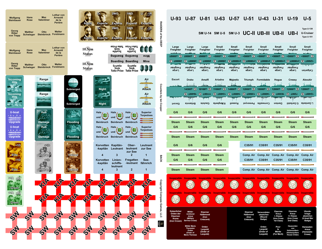 Raiders of the Deep: U-boats of the Great War, Deluxe 2nd Edition (Pay Later) - Image 5