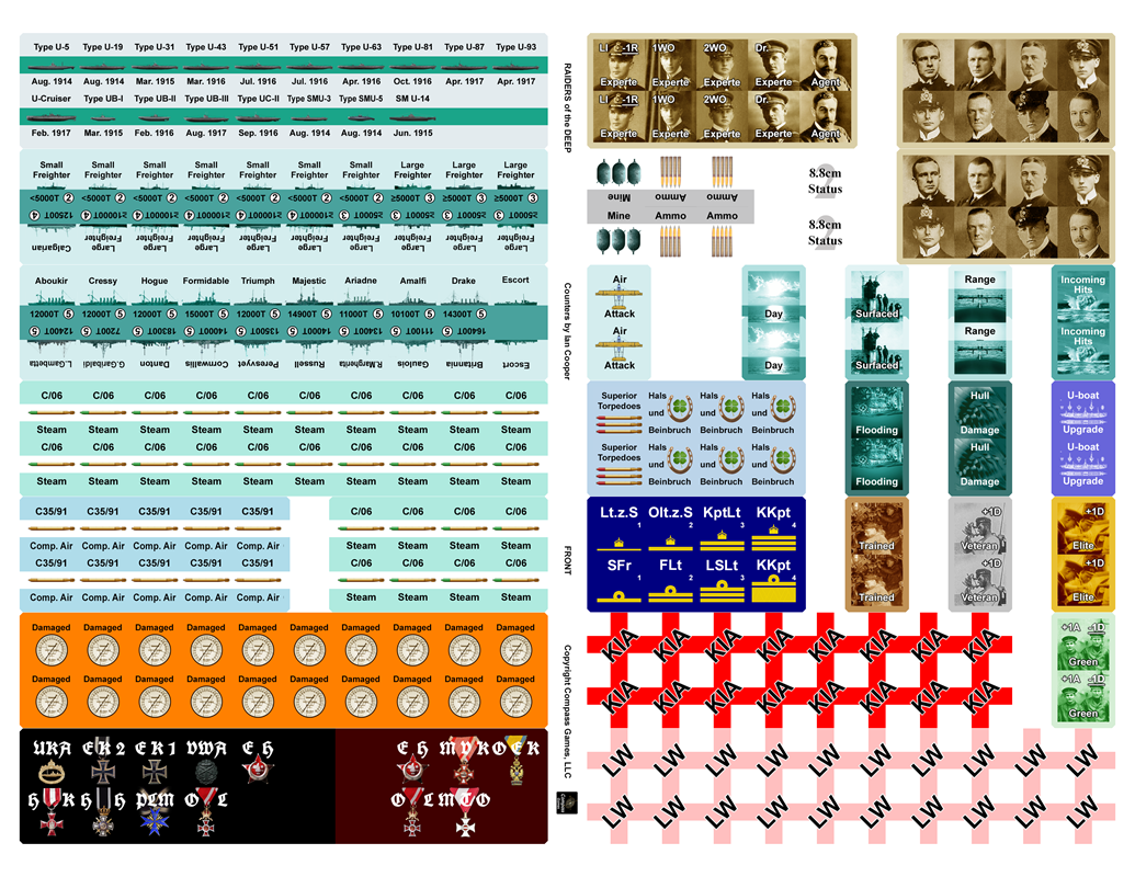 Raiders of the Deep: U-boats of the Great War, Deluxe 2nd Edition (Pay Later) - Image 6