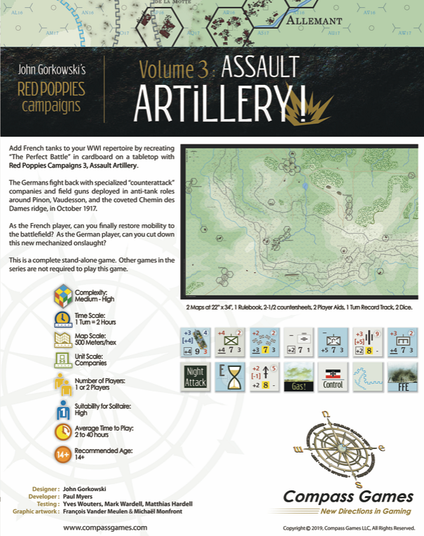 Red Poppies Campaigns: Volume 3 – Assault Artillery – La Malmaison - Image 5